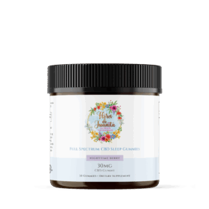 Mimis/Sleep 30 mg Mixed Berry Full Spectrum CBD +1mg THC Gummies