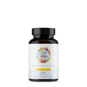 Happy Joints Broad Spectrum CBD Softgels with Curcumin